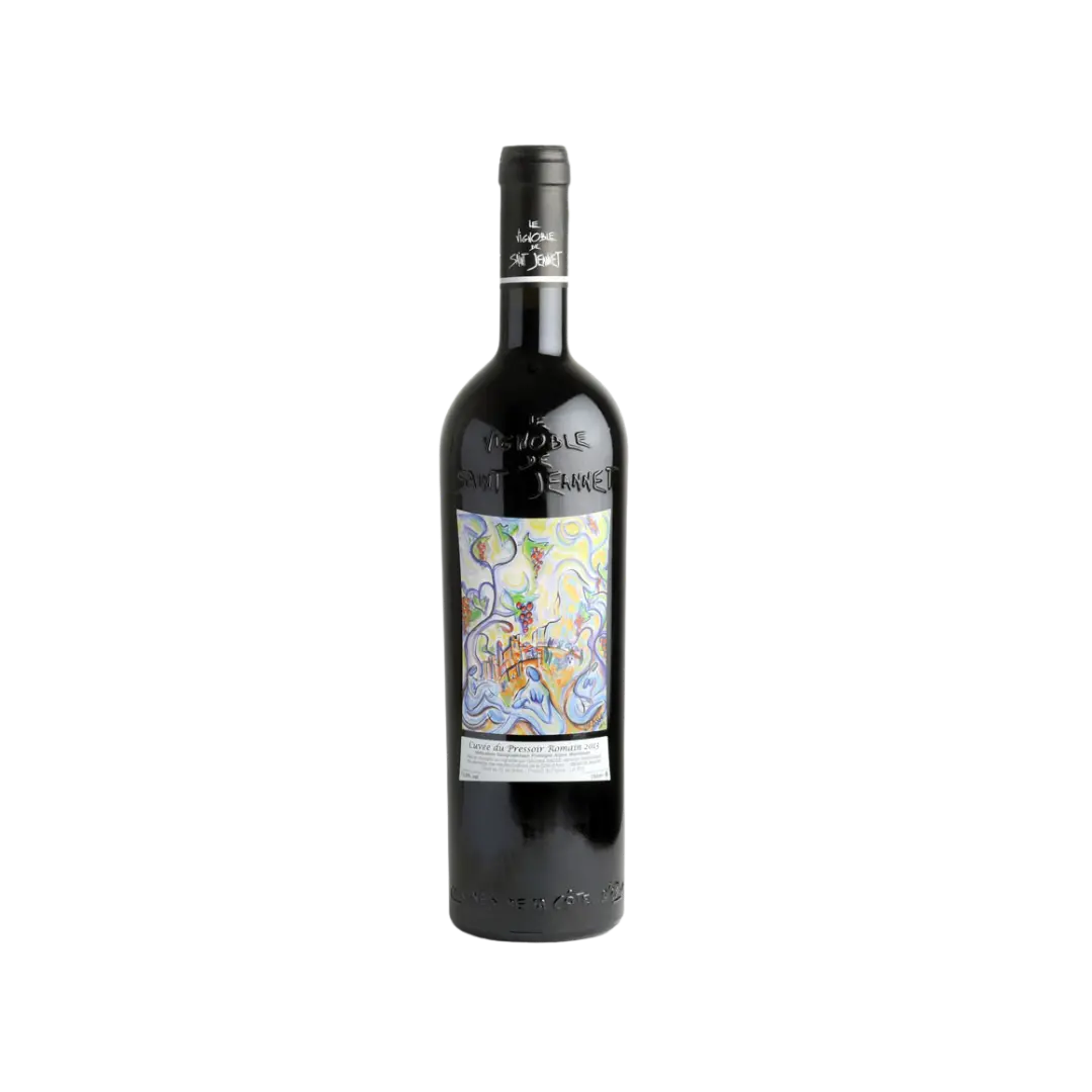 Vino tinto Cuvée Pressoir Romain - vino del Domaine des Hautes Collines Saint-Jeannet
